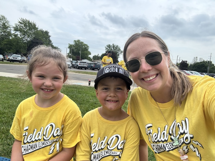 Image of students playing during field day