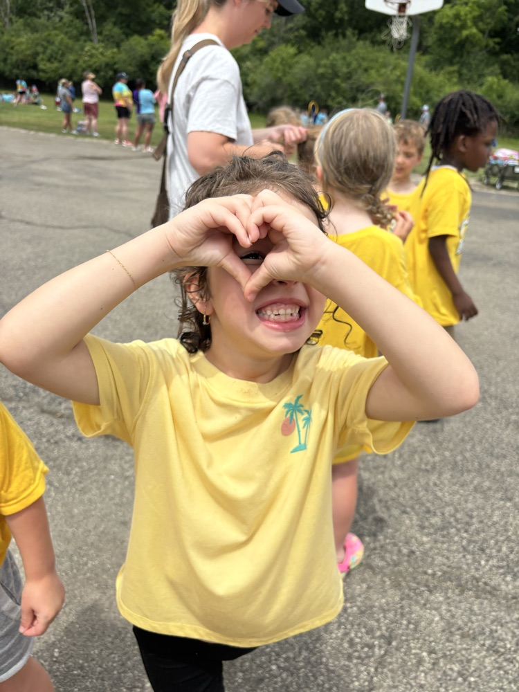 Image of student students playing during field day