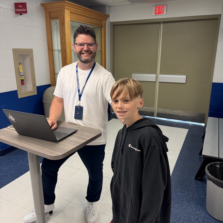 Shumate Assist Principal/AD and student