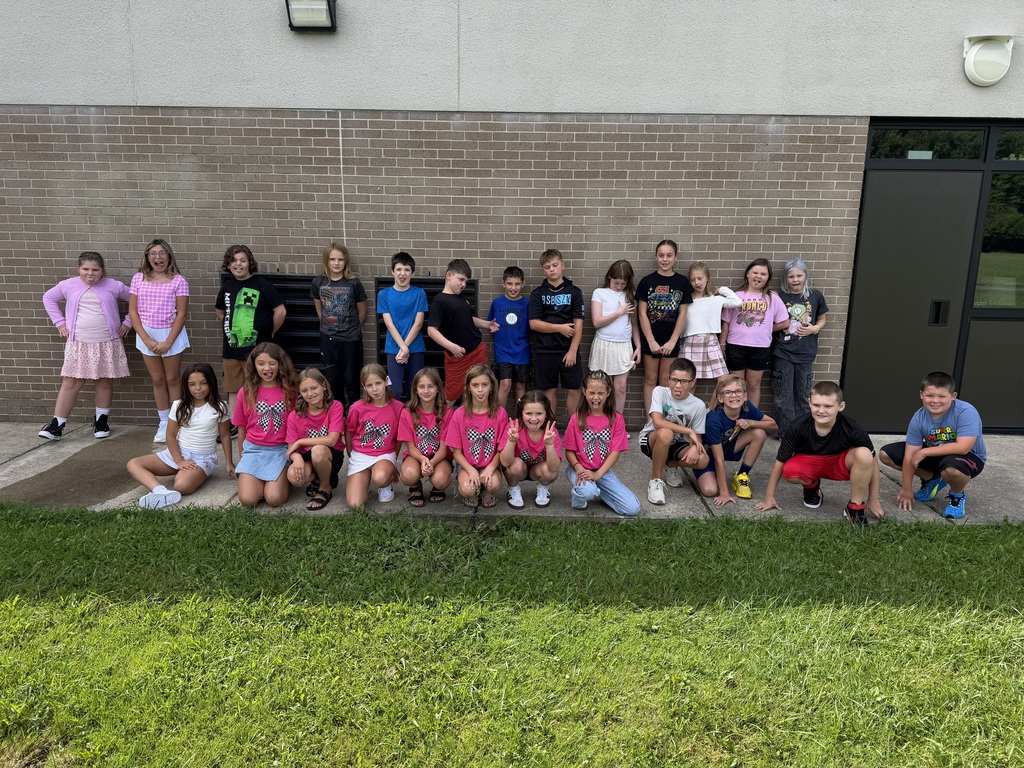 chapman elementary first day of school students