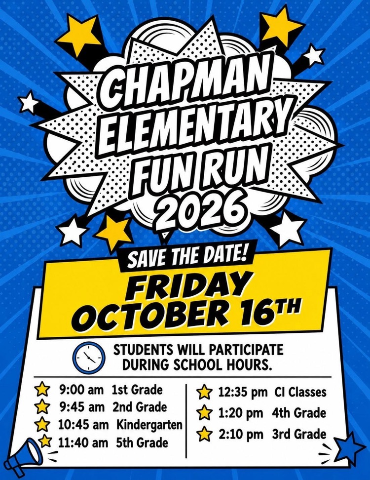 Chapman fun run flyer 