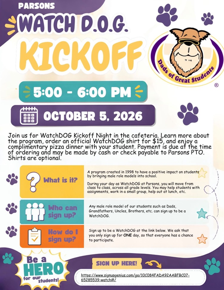flyer for watchdog event