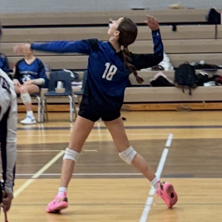 serving ball