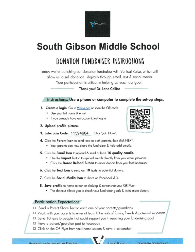 fundraiser letter