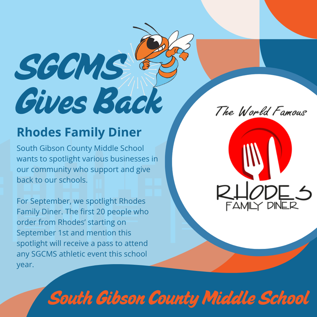 SGCMS Gives Back