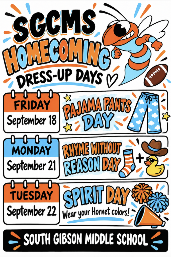 Homecoming dress up days