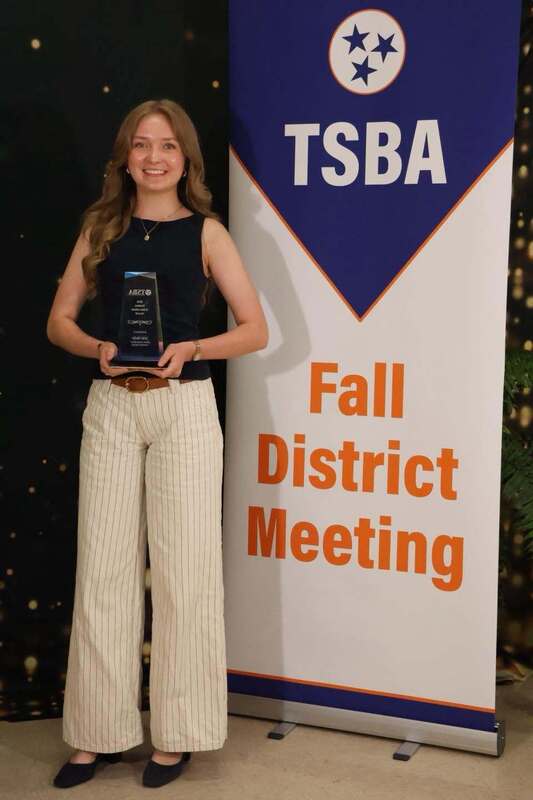 TSBA Juliet Barker Student Achievement Award Winner