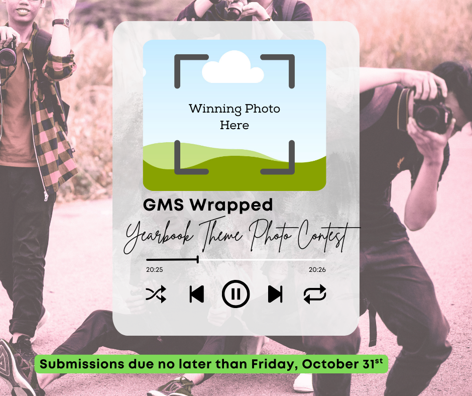 Email your photo to Ms. Crumm @ lorri.crum@giddings.txed.net 
