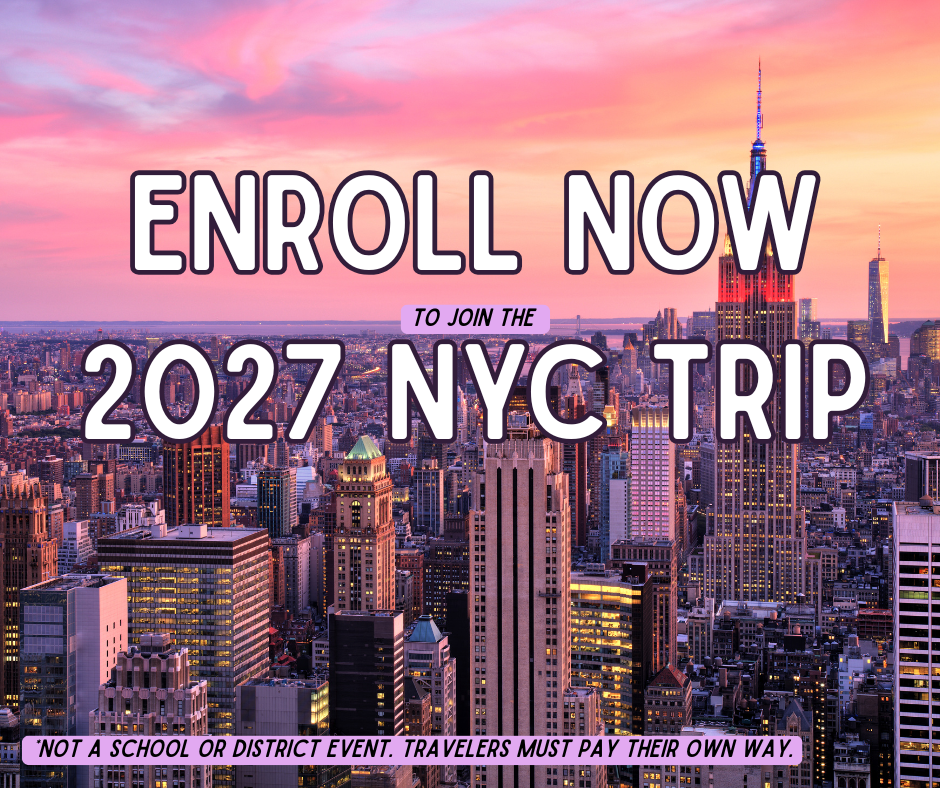 *Not a School or District Event. Travelers must Pay their Own Way.