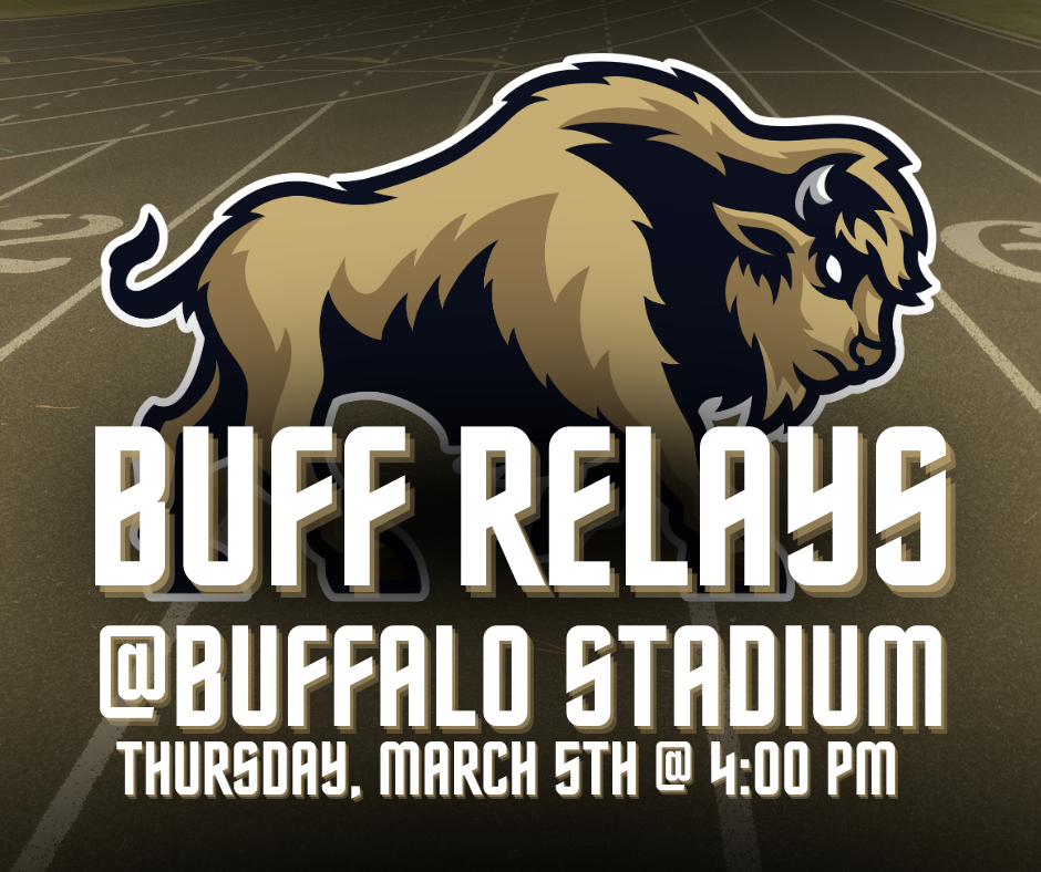 Buff Relays Thurs Mar 5 @ 4