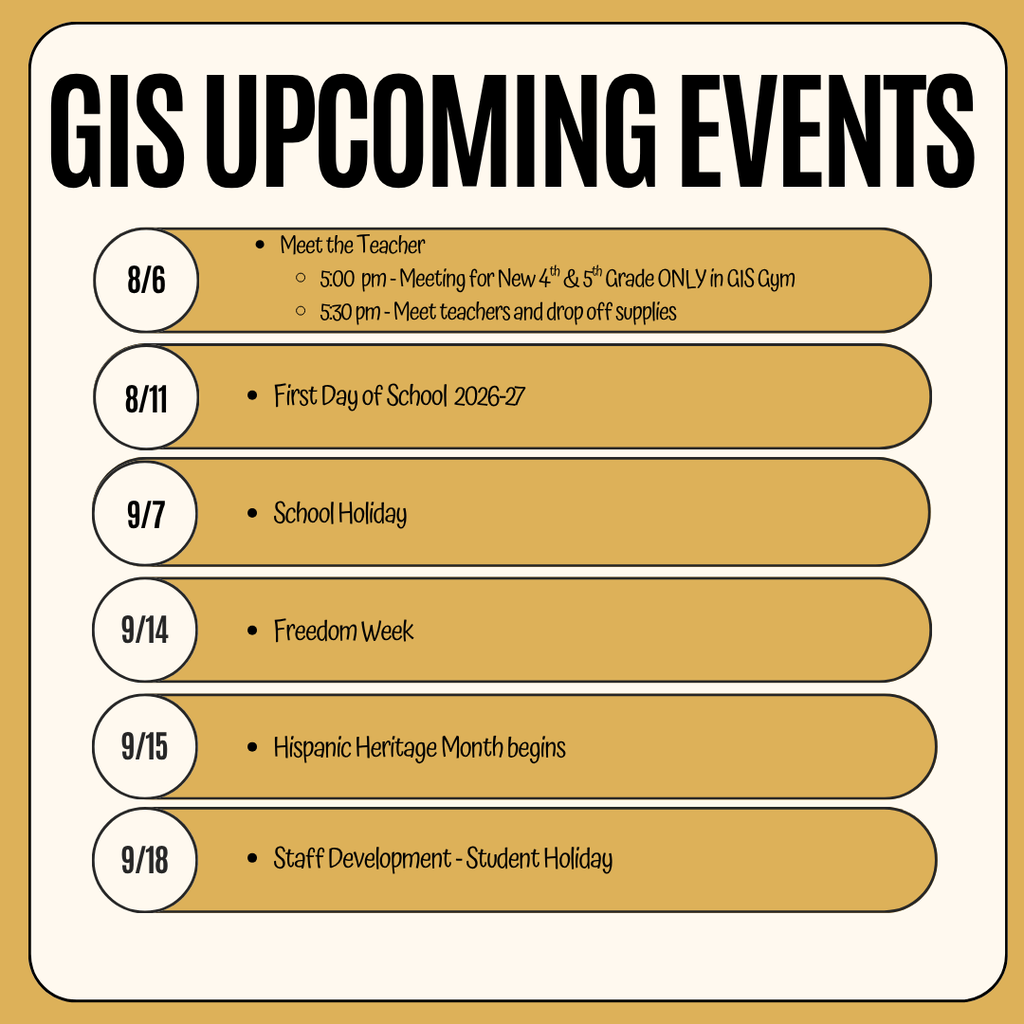 Upcoming