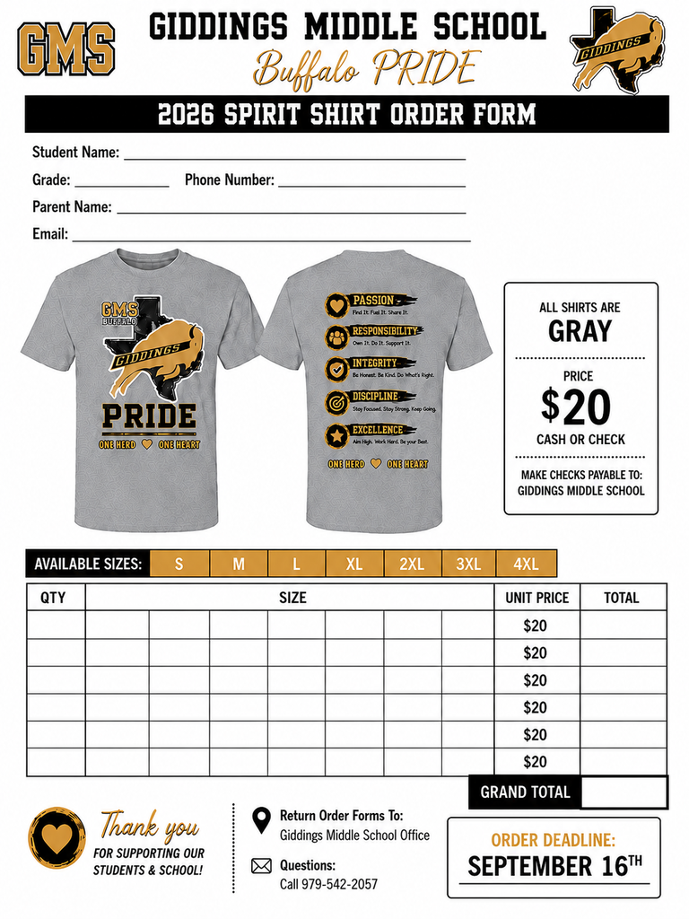 new Buffalo PRIDE T-shirt 