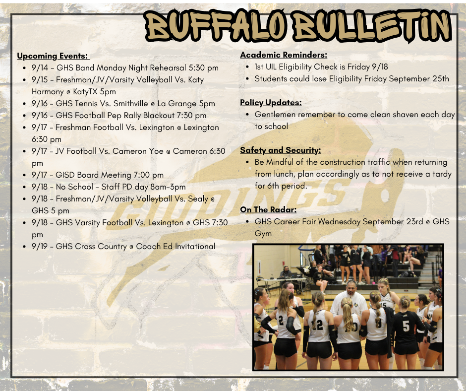 GHS Bulletin