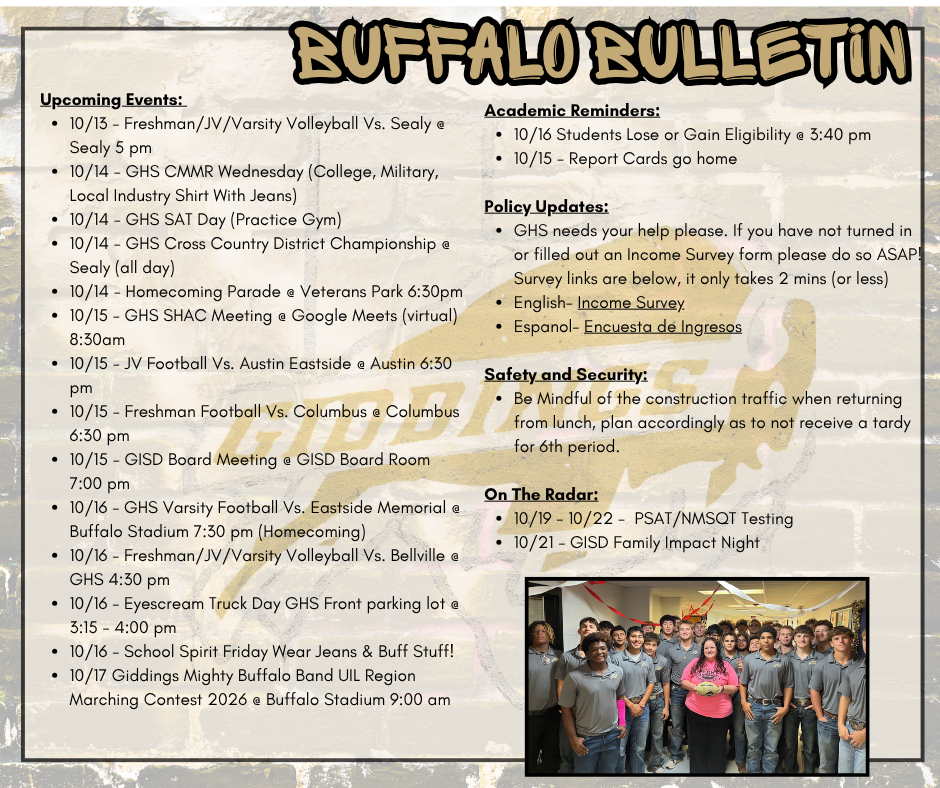 GHS Bulletin