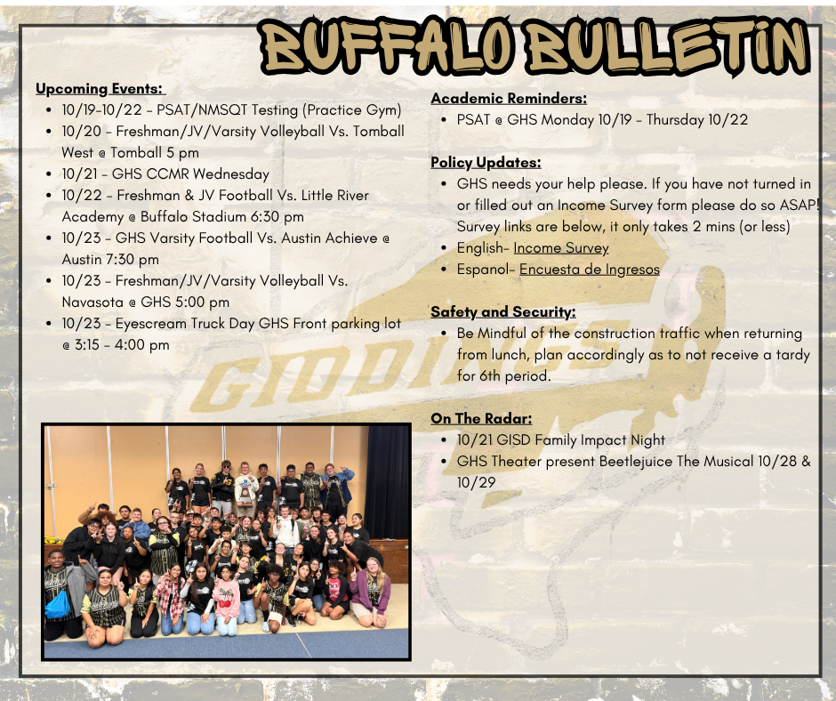 GHS Bulletin