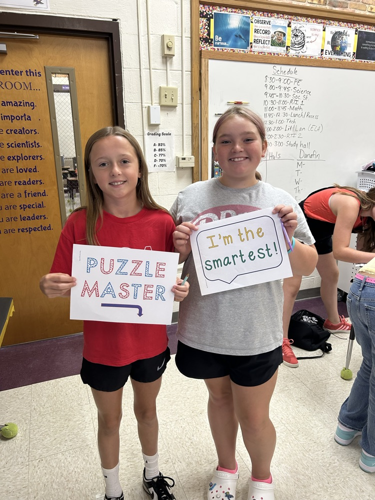 6th grade escape room