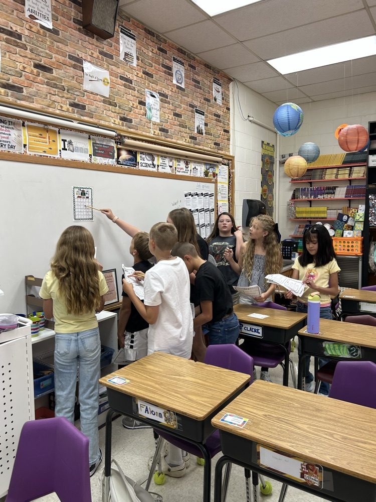 6th grade escape room