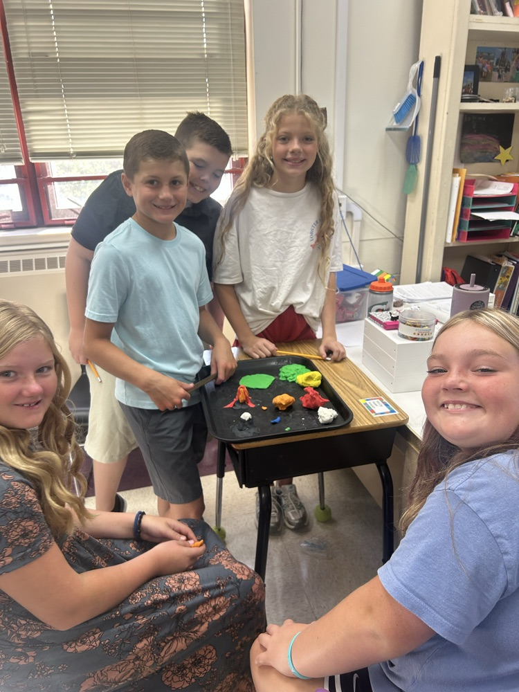 6th grade modeling landforms and measuring elevation and relief. 
