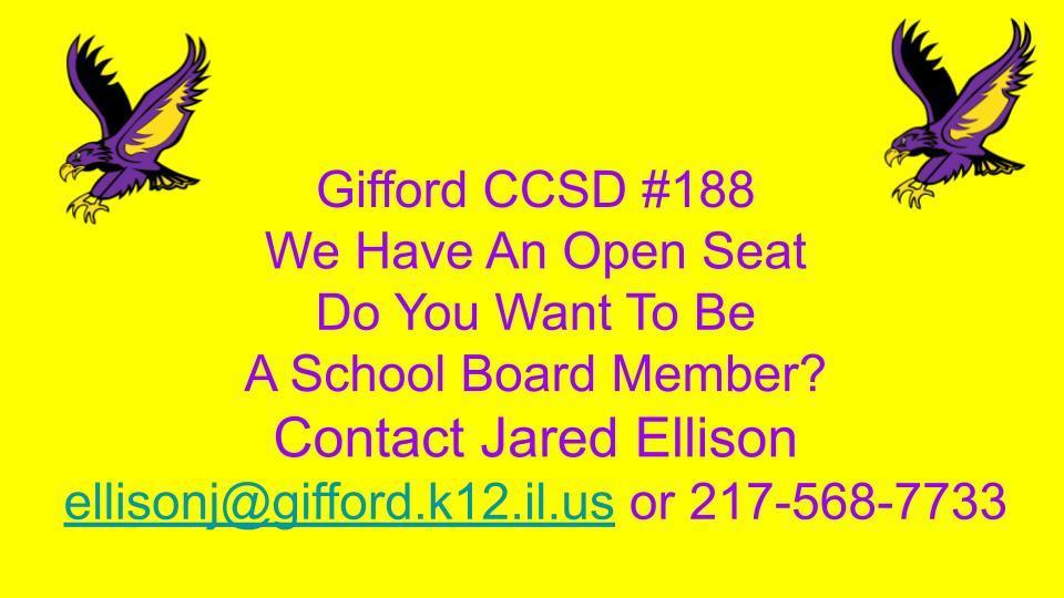 School Board Opening