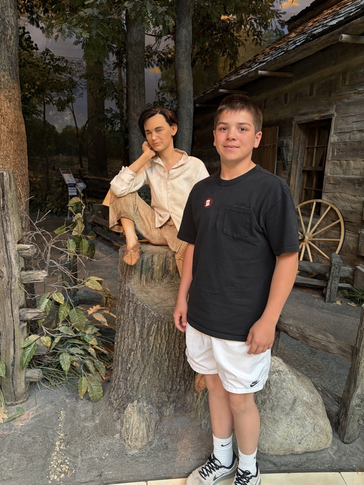Seventh graders had a fantastic day visiting the Lincoln sites in Springfield.  