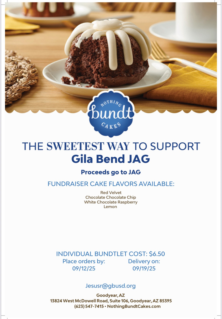 JAG Cake Sale
