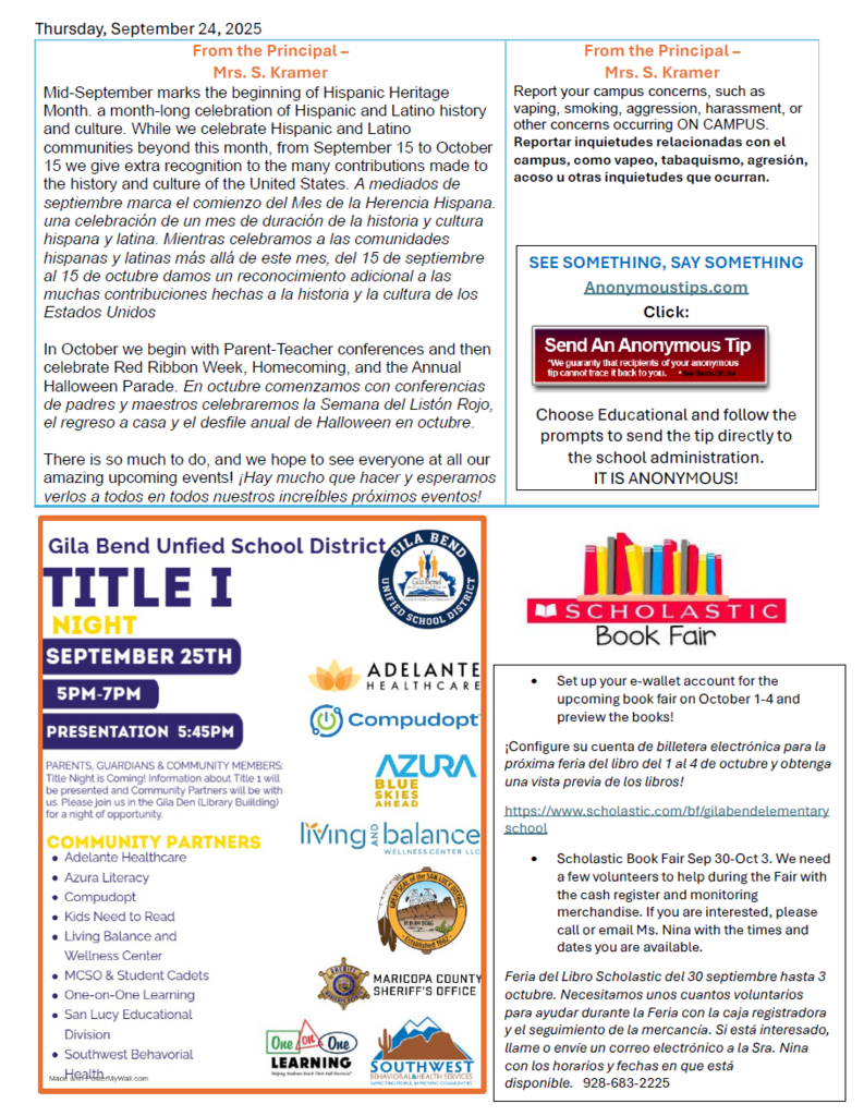 Newsletter 9.24.2025