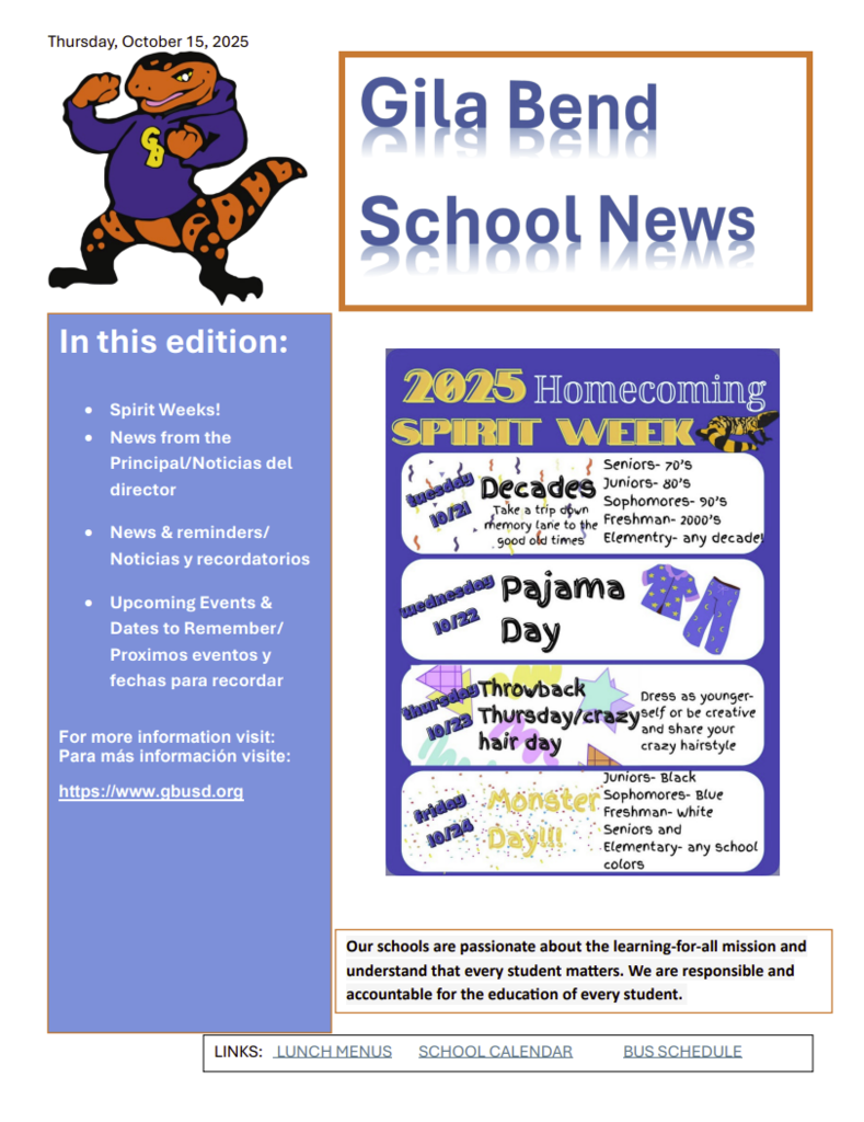 10.15.2025 Newsletter