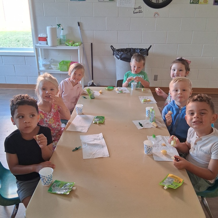 Students in Mrs.Lizzy’s class had an apple tasting.