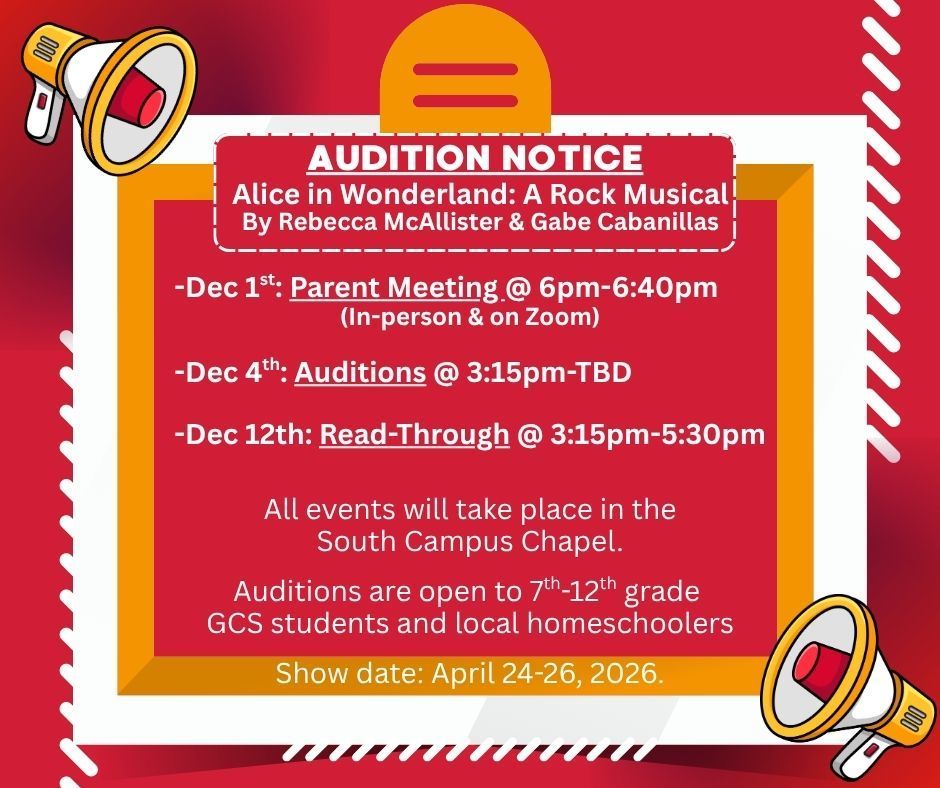 Audition Notice