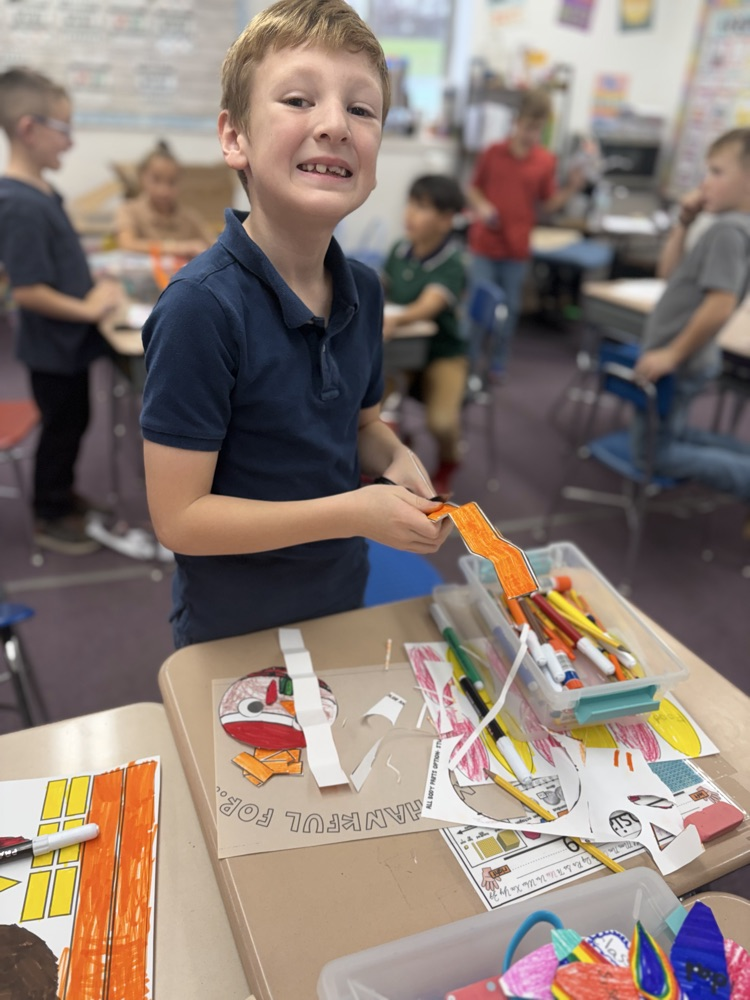 2nd Grade is feeling THANKFUL!🤩