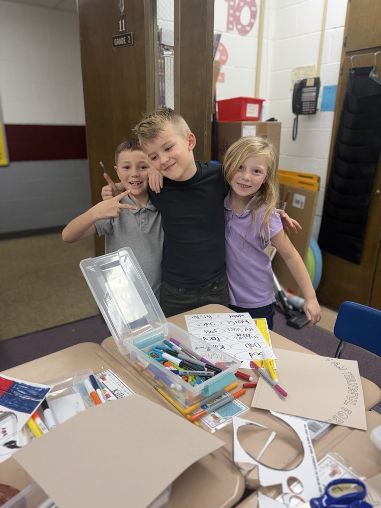 2nd Grade is feeling THANKFUL!🤩