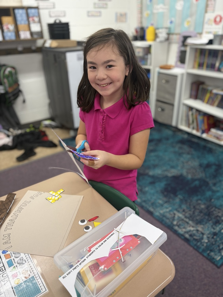 2nd Grade is feeling THANKFUL!🤩