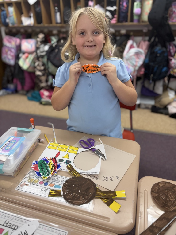 2nd Grade is feeling THANKFUL!🤩