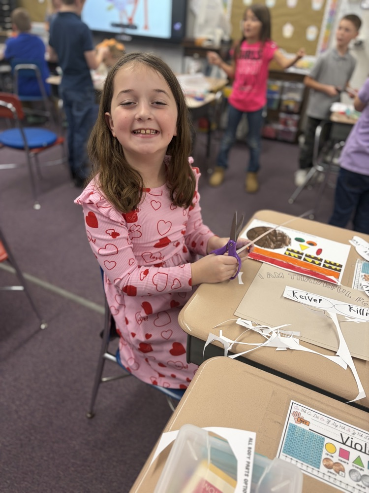 2nd Grade is feeling THANKFUL!🤩