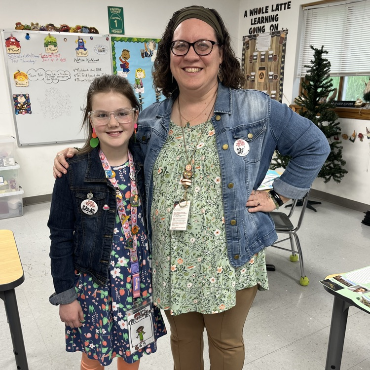 Natalie and Mrs Millinger 