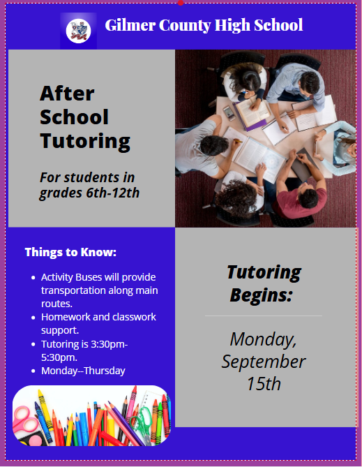 GCHS Tutoring 2025