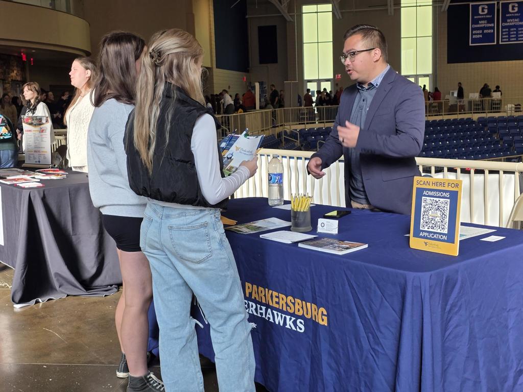 students with WVUP rep