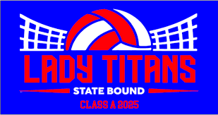 Lady Titan State Bound 2025 Graphic
