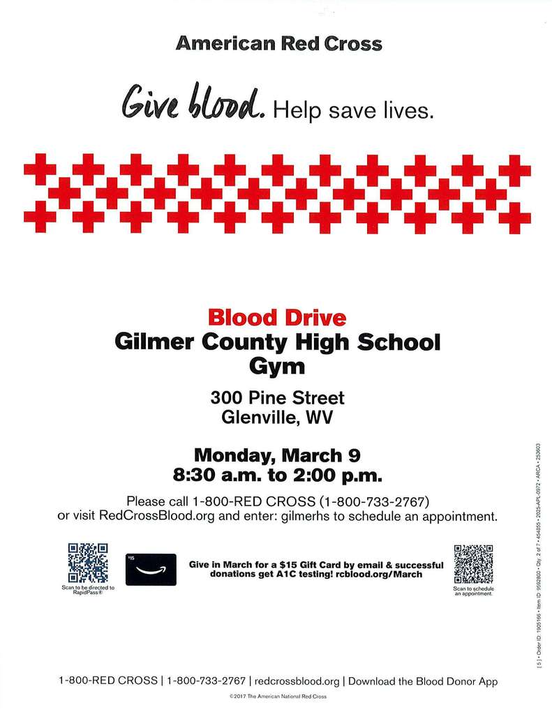 Blood Drive Poster
