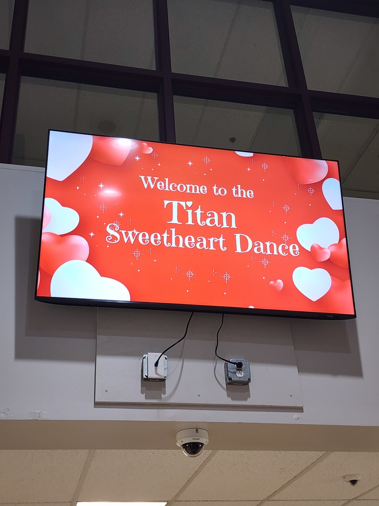 Titan Sweetheart Dance Poster