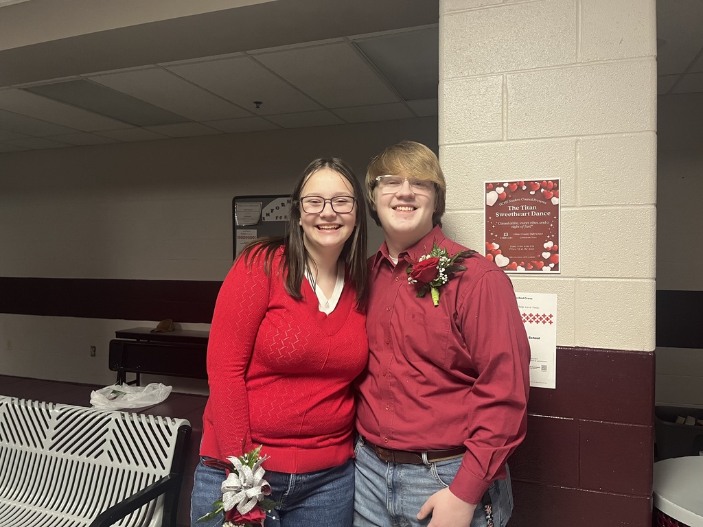 Two students posing for a picture