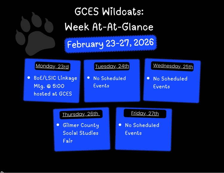 week at glance