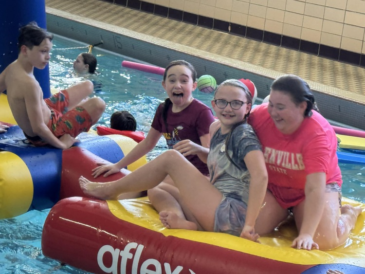 wildcat university at the pool