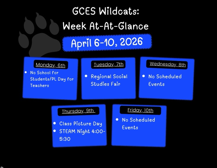 week at a glance
