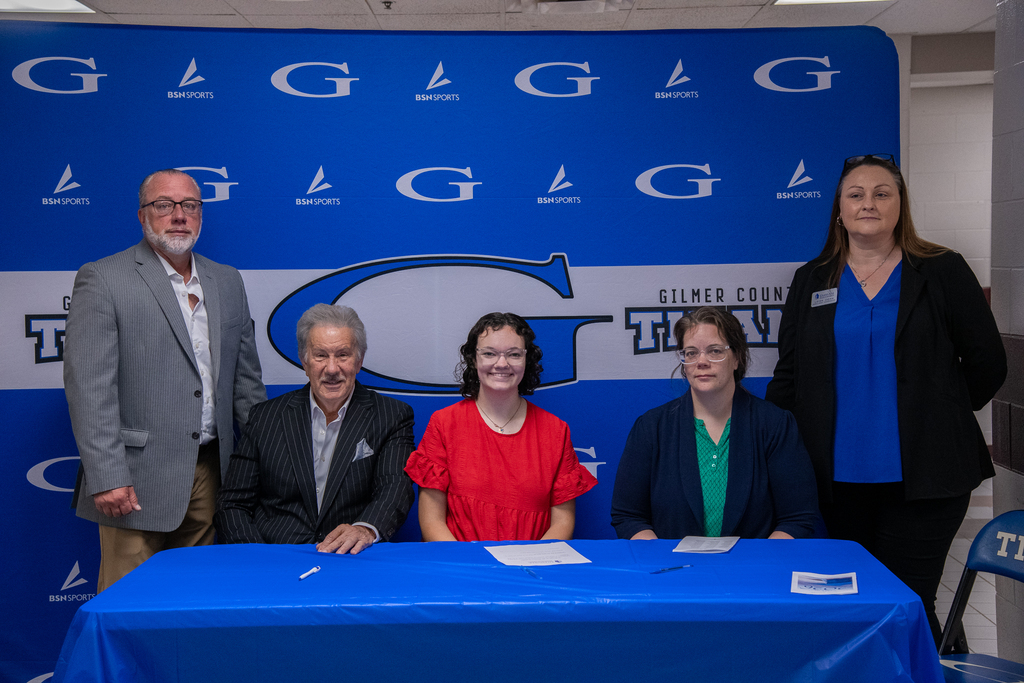 kendra fox with GSU representatives