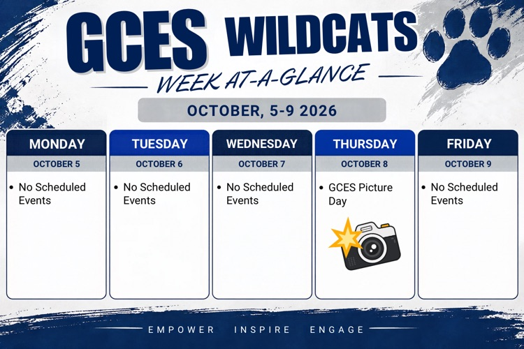 week at a glance