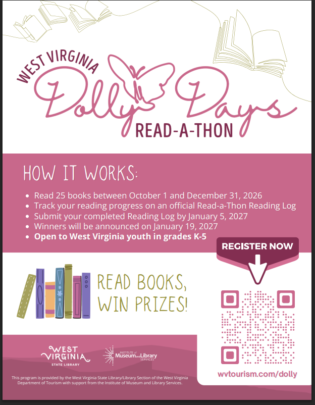Dolly Days Read-a-thon flyer