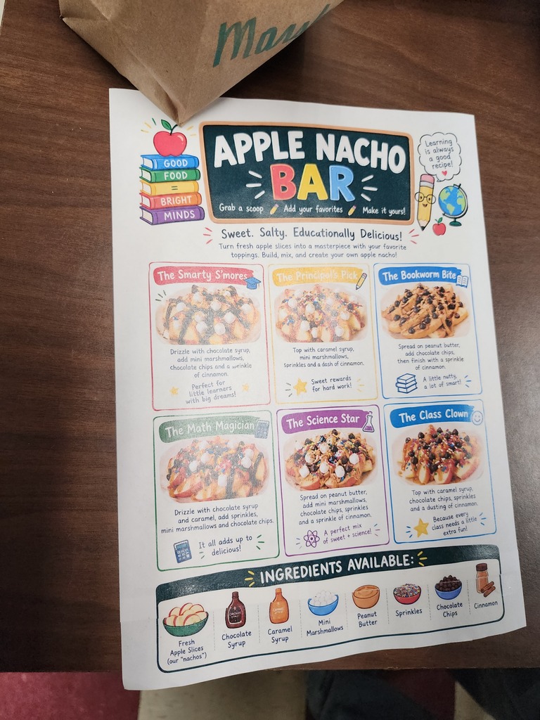 apple nachos bar