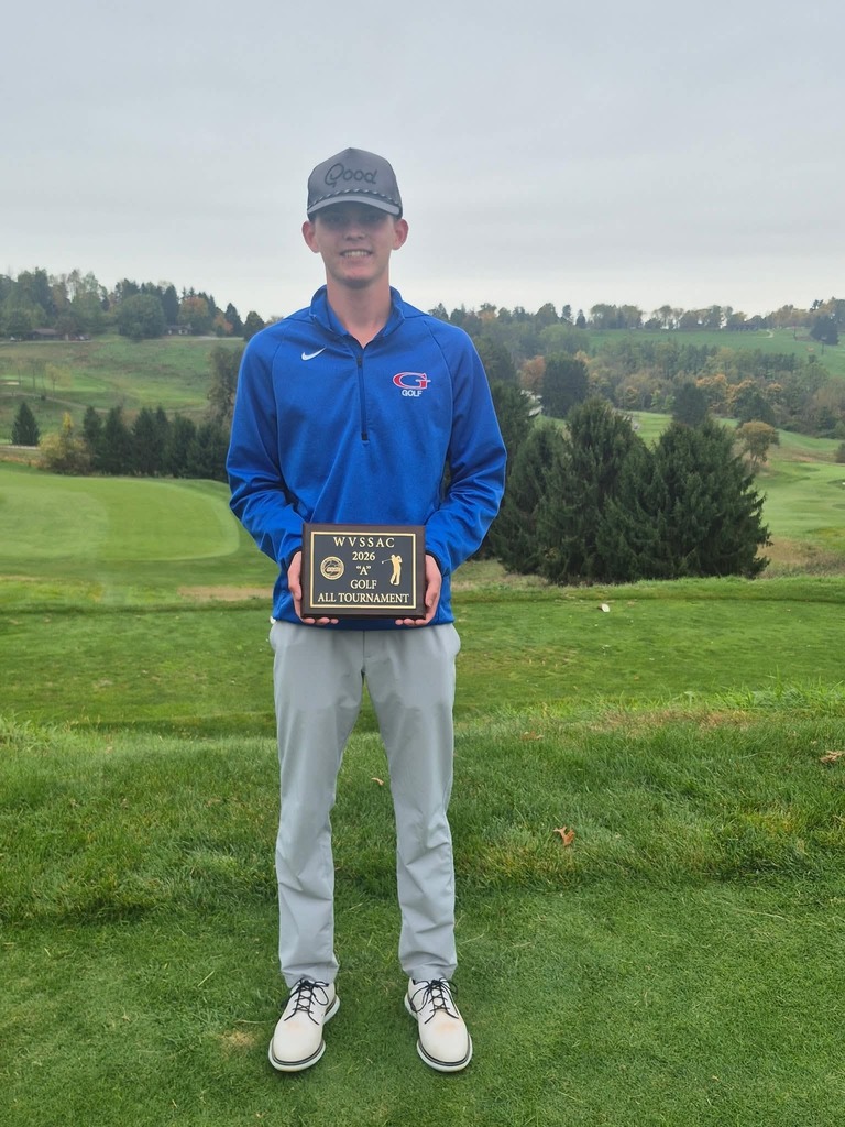 Troy Woodford with his all state plaque