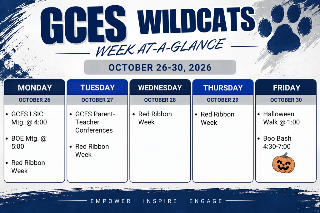 week at a glance 